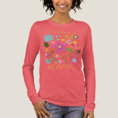 Let kindness bloom.  Tri-Blend shirt (Vorderseite)