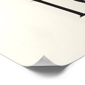 Let Loose Art Print Abstract Peach Gradients Poster (Ecke)