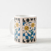 Let love bloom kaffeetasse (Vorderseite Links)