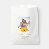 Let Love Grow l Calendula Seeds Photo Wedding  Geschenktütchen (Vorderseite)