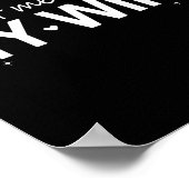 Let Me Ask My Wife Funny She Said No Funny Quote H Poster (Ecke)