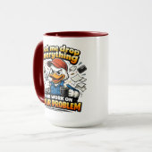 Let Me Drop Everything duck Tasse (Vorderseite Links)