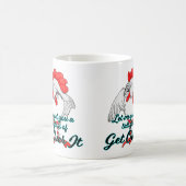 Let Me Get You A Tall Glass of GET OVER IT Kaffeetasse (Mittel)