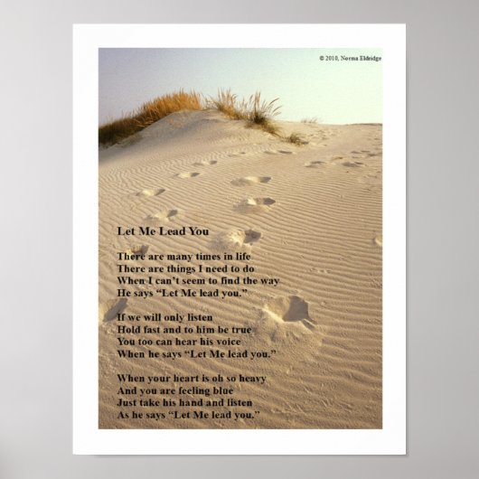 Let Me Lead You Poster (Vorne)