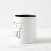 Let Me Sip in Peace Mug Tasse (Zentrum)