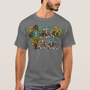 Let Me Tell You About My Jesus Leopard Sunflower C T-Shirt