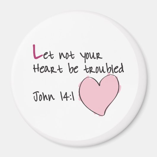 Let not your heart be Störung Magnet (Vorne)