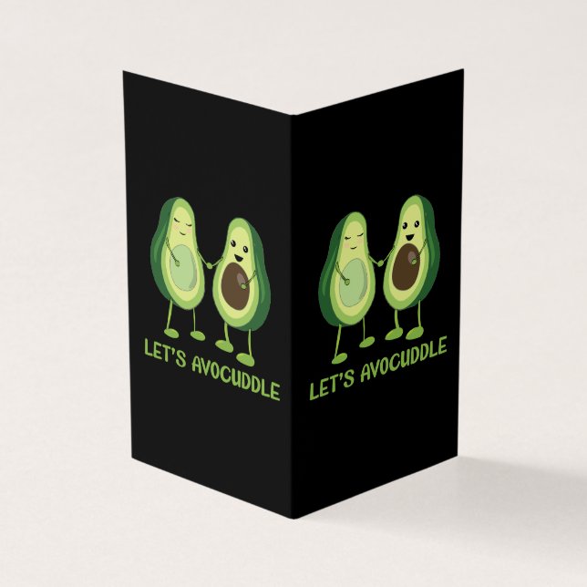 Let’s Avocuddle - Funny Avocado Pun (Vorderseite)