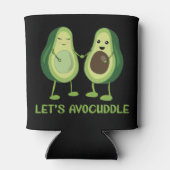 Let’s Avocuddle - Funny Avocado Pun Dosenkühler (Rückseite)