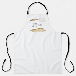 Let’s Bake Apron For Home Cooks and Bakers Schürze