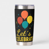 Let’s Celebrate Balloons Thermobecher (Rückseite)