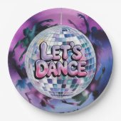 Let’s Dance Birthday Party Bash Pappteller (Vorderseite)