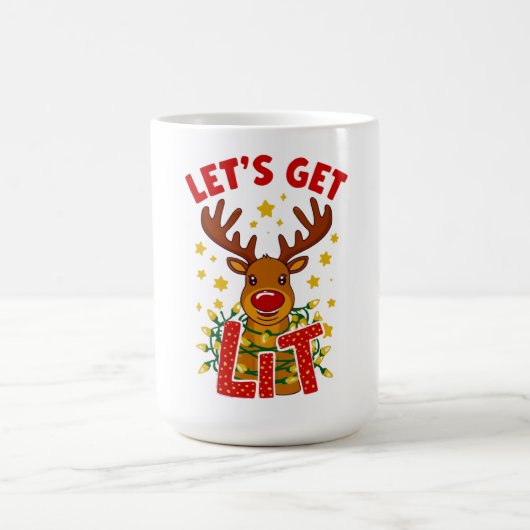 Let’s Get  Christmas Mug Kaffeetasse (Mittel)