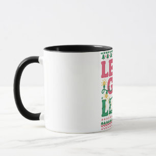 Let’s Get Lit Christmas Shirt • Funny Ugly Sweater Tasse