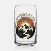 Let’s Get Lost Retro Mountain Adventure Outdoor Dosenglas (Rückseite)