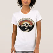 Let’s Get Lost Retro Mountain Adventure Outdoor T-Shirt (Vorderseite)