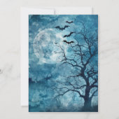 Let’s Get Spooky Together Halloween Invite Save The Date (Rückseite)