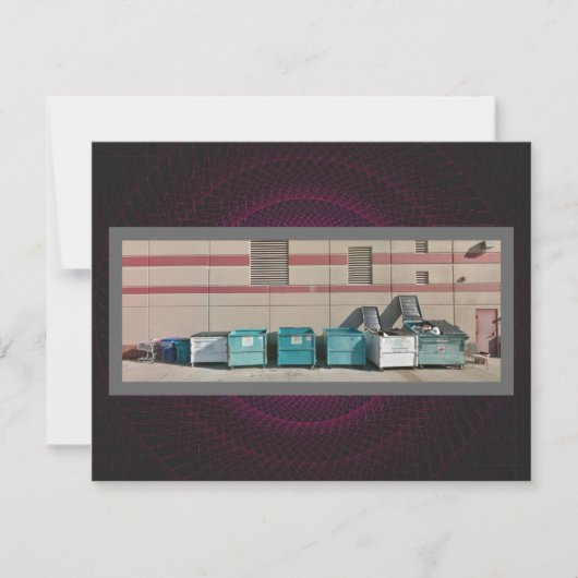 Let’s Get Trashed Greeting Card (Vorderseite)