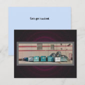 Let’s Get Trashed Greeting Card (Vorne/Hinten)
