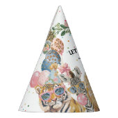 Let’s Get Wild Party Animal Birthday Partyhütchen (Links)