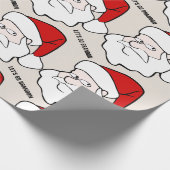 LET S GO BRANDON SANTA CLAUS GESCHENKPAPIER (Ecke)