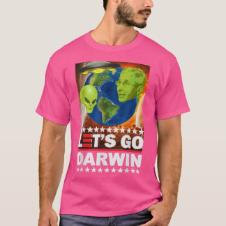 Let’s Go Darwin USA Flag Vintage Fauci Ouchie Alie T-Shirt