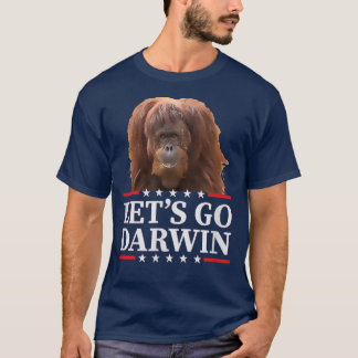 Let’s Go Darwin USA Flag Vintage Fauci Ouchie Säge T-Shirt