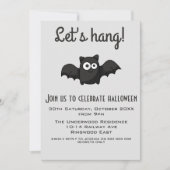 LET S HUNG HALLOWEEN-PARTY EINLADUNG (Vorderseite)