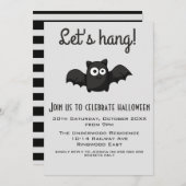 LET S HUNG HALLOWEEN-PARTY EINLADUNG (Vorne/Hinten)