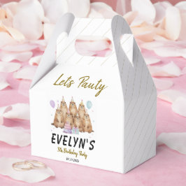 Let’s Party Groundhog 5th Birthday – Fun Kids Geschenkschachtel