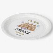 Let’s Party Groundhog 5th Birthday – Fun Kids Pappteller (Schrägansicht)