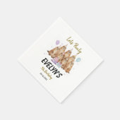 Let’s Party Groundhog 5th Birthday – Fun Kids Serviette (Ecke)