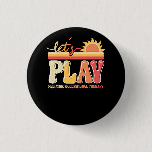 Let’s Play Pediatric Occupational Therapy Therapis Button
