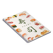 Let’s Roll into Fun! Sushi 寿司 Notizblock (Rechte Seite)