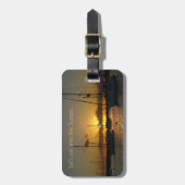 Let’s sail into the Sunset Gepäckanhänger (Vorderseite vertikal)