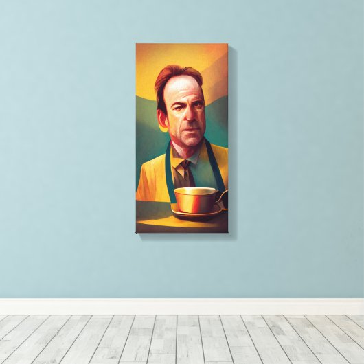 Let’s Start With Some Tough Love Leinwanddruck (Insitu (Holzboden))