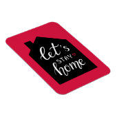 Let’s Stay Home 2 Magnet (Rechte Seite)