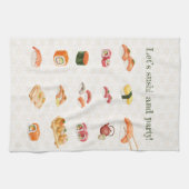 Let’s sushi and party! geschirrtuch (Horizontal)
