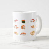 Let’s sushi and party!  Jumbo-Tasse (Vorderseite Rechts)