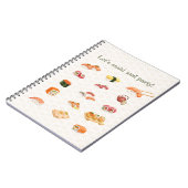 Let’s sushi and party! notizblock (Linke Seite)