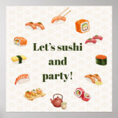 Let’s sushi and party!  poster (Vorne)
