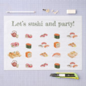 Let’s sushi and party! seidenpapier (Handwerk)