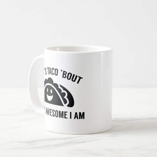 Let’s Taco 'Bout Kaffeetasse (Vorderseite Links)