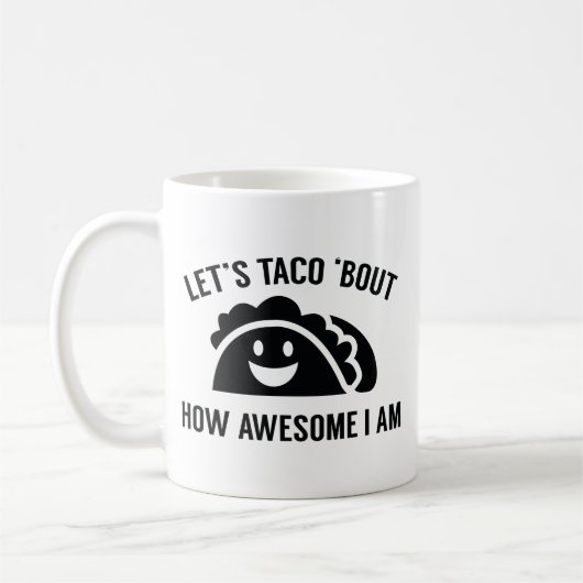 Let’s Taco 'Bout Kaffeetasse (Links)