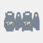 Let’s travel the world illustration geschenkschachtel (Ungefaltet)