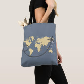 Let’s travel the world illustration tasche (Von Nahem)