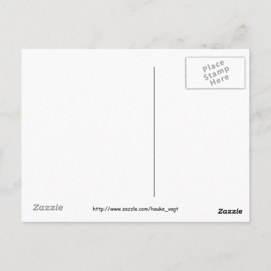 LET SLEEP LONGSLEEEEPOSTCARD POSTKARTE (Rückseite)