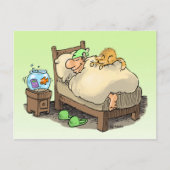 LET SLEEP LONGSLEEEEPOSTCARD POSTKARTE (Vorderseite)