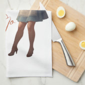 Let That Man Go Illustration | Retro Housewife  Geschirrtuch (Viertel Falte)