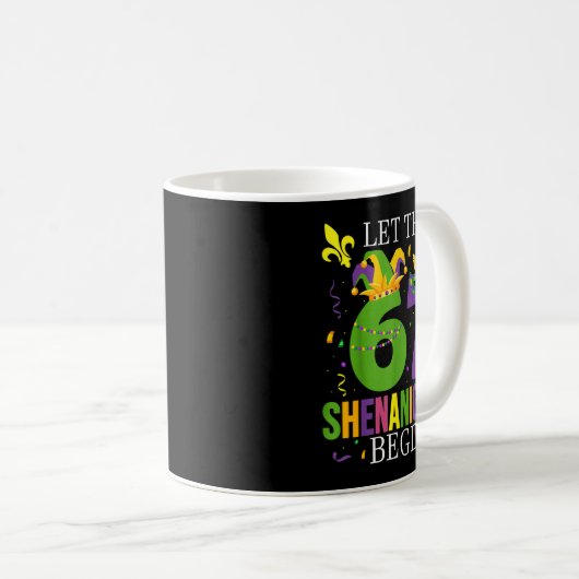 Let The 67 Shenanigans Begin Funny 6 7 Six Seven M Kaffeetasse (VorderseiteRechts)